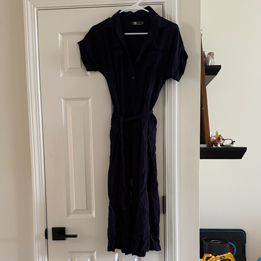 Navy Blue Jumpsuit
